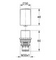 GROHE Unterputz-Umstellung 440018 für Eichelberg UP-EH-Wannenbatterie chrom