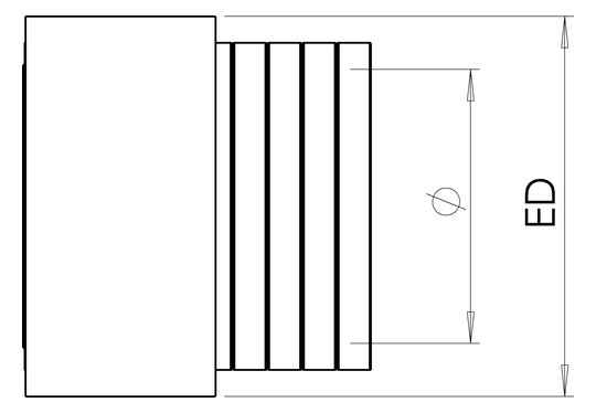 WISKA Schutzschlauch    BMCG-PVC-S-16-BK 