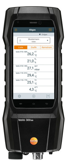 Testo 300 SE Longlife Set   0564 3004 07 