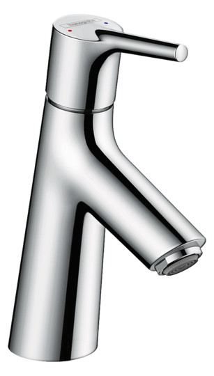hansgrohe Waschtisch-Einhebelmischer 80 Talis S mit Zugstangen-Ablaufgarnitur, chrom