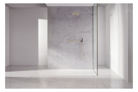 Duschfläche BetteFloor Side 3377 180x90cm, Glasur, starwhite