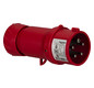CEE-Stecker 5p 16A IP44 Acti9 380-415 V (50+60 6h schraubl.Kl Kst Verschraubung