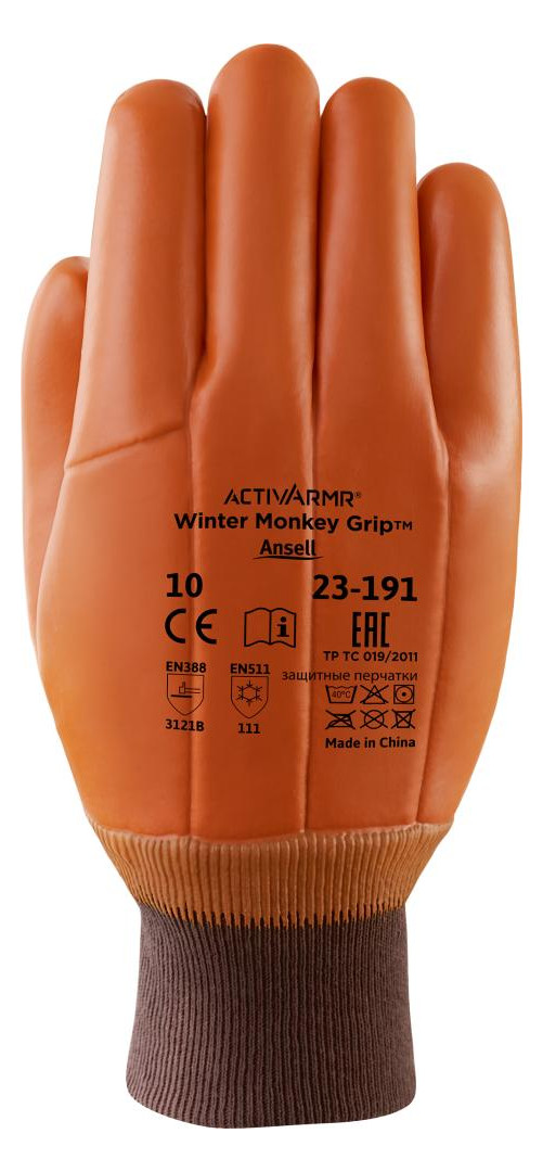 Bild Handschuh Winter Monkey Grip 23-191, Gr. 10 Ansell-0