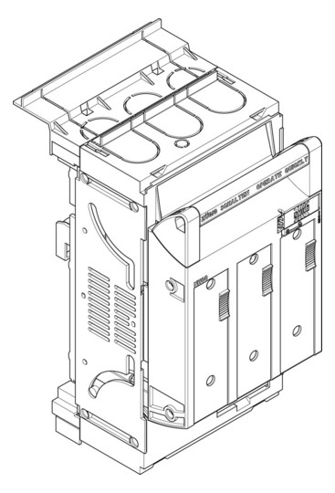 ABN NH-Trenner Gr.00 m.Universal- XTR609 