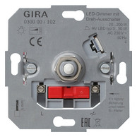 GIRA Dimmer Drehkn Einsatz 20-200W uni UP 30000
