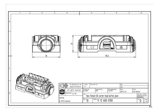 HART Yellock 60              11126000100 
