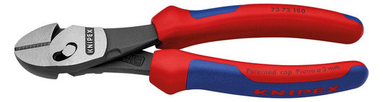 KNIPEX-Hochleistungs-Seitenschneider TwinForce 7372 - 180 mm