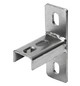 ASW Sattelflansch Stahl verzinkt, 4mm, für Profil 38/40, quer