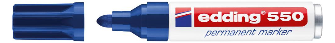 Bild Permanentmarker 550 blau edding-0