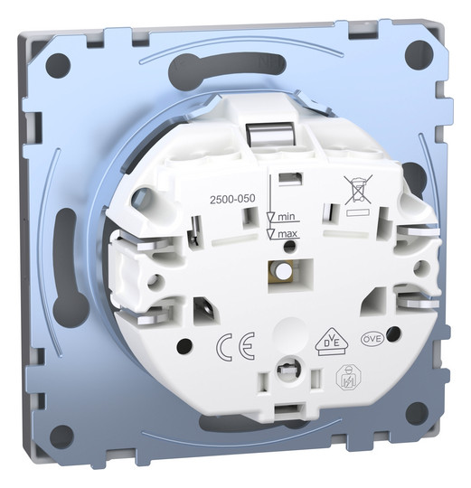 Steckdose 1f edst glz System Design UP IP20