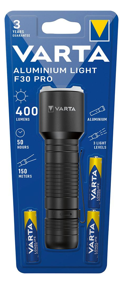 Bild LED Taschenlampe Alumium Light F30 Pro - VARTA-1