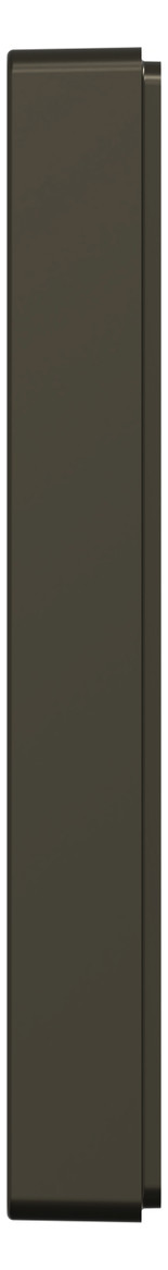 Rahmen 1f mokka metallic D-Life Metall f.GEB-K Unterputzmontage Edst