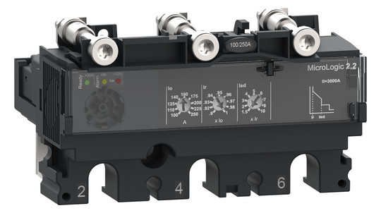 Auslösesystem 100A 3p verzög 40-100A