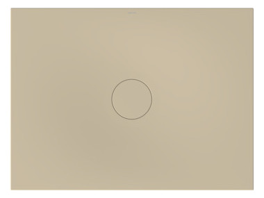 Bette Duschfliese Antirutsch Pro BetteAir 1200 x 900 mm, sand, Rechteck, glasierter Titan-Stahl, mit Minimum-Täger