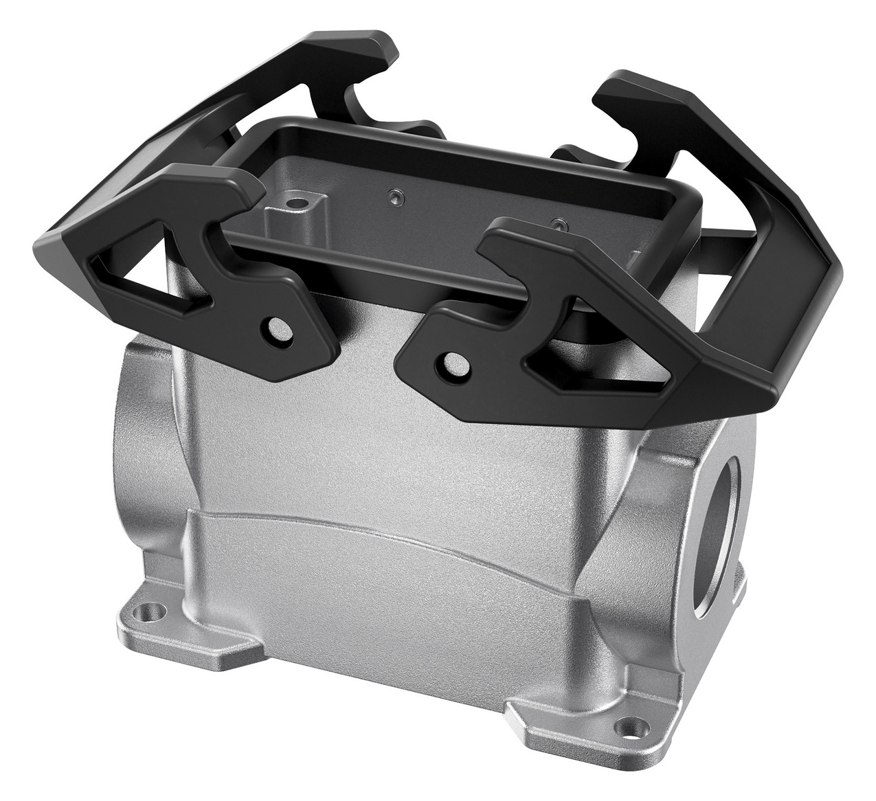 Sockelgehäuse Querbügel Alu IP65 seitl 93x53x74mm