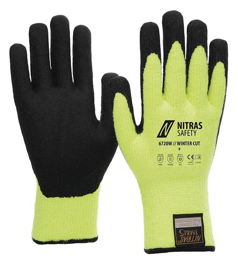 NITRAS-Schnittschutzhandschuh 6720W - Gr.9