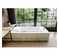 Kaldewei Badewanne CONODUO 733 180x80cm, Griffloch Vollantislip Perl-Effekt, pergamon
