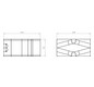 Geräteträger WD 160-240mm Kst 220x110mm Mit Füll-Dämmstoffen