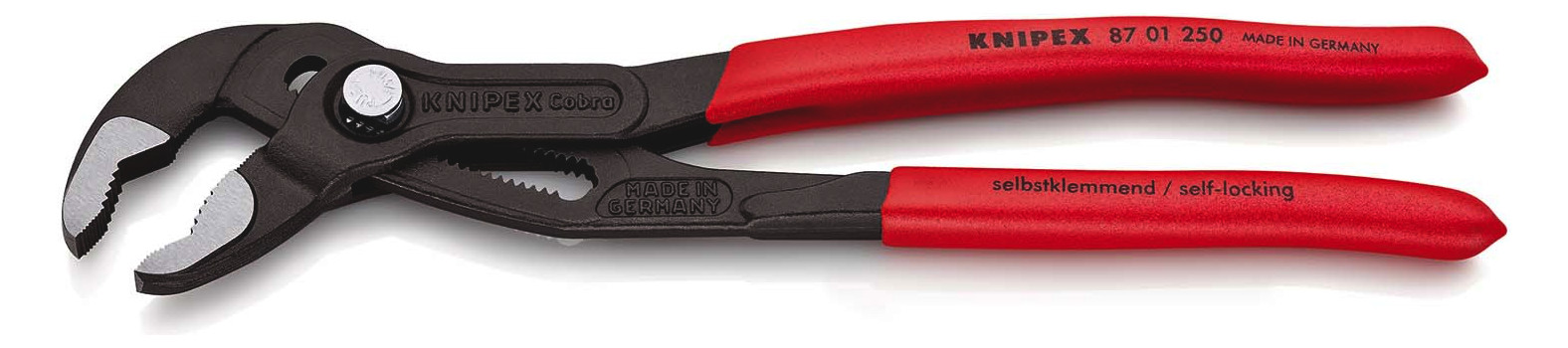 Wasserpumpenzange 250mm Cobra 2Komp Rillengel