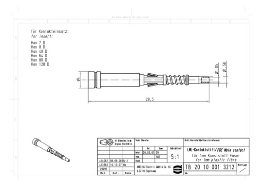 HART LWL R-15 STI 1MM (U, D) 20100013212 
