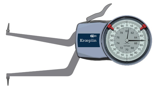 Kröplin-Innenschnelltaster Intertest - 60-80mm