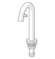 HANSA Waschtisch-Standventil HANSANOVA Style ohne Ablaufgarnitur, Ausladung 94mm, verchromt