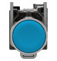 Drucktaster 1f bl rnd Ø22,5mm 1S IP66 fl Tastend