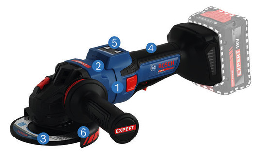 Bosch Winkelschleifer         06019M6401 
