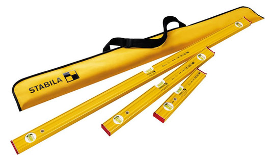 STABILA-Wasserwaagen-Set Type 80AS - 30, 60 und 120cm in...