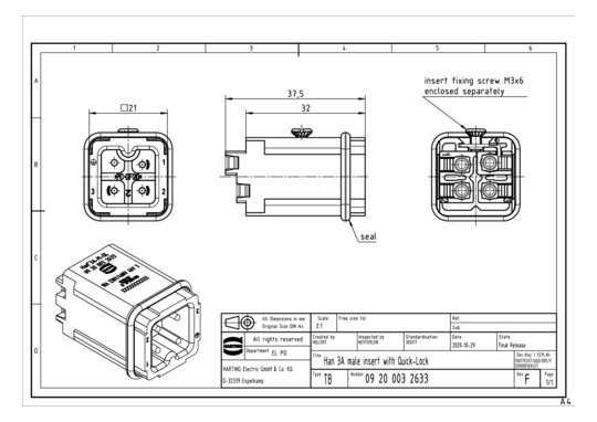 HART Han 3A-M-QL             09200032633 
