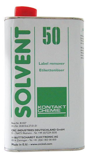 CRC-Etikettenentferner SOLVENT 50 - 1l