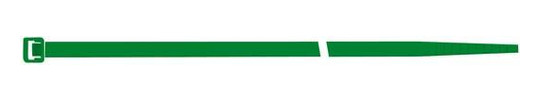 SapiSelco-Kabelbinder, Nylon, grün - 2,5x100mm ( 100...