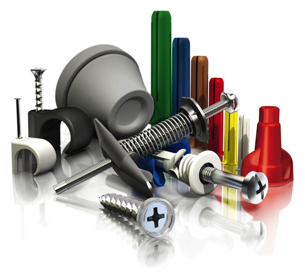 Universaldübel Ø8x40mm Kst PE 45mm Ø5-6mm Polyethylen (PE) Universaldübel Ø8x40mm Kst PE 45mm Ø5-6mm Polyethylen (PE)