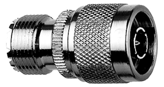 Koax-Kupplung UHF Stecker/Buchse 50Ohm ger