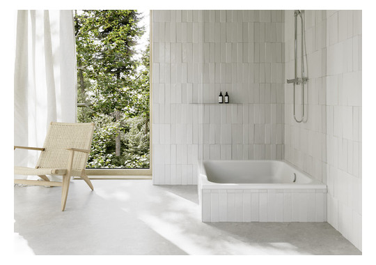 Duschwanne BetteDelta 100x100x28cm, pergamon