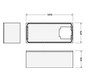 Duravit Rechteck-Badewanne D-Code 160 x 70 x 45 cm, Ablauf im Fußbereich, 1 Rückenschräge, weiß