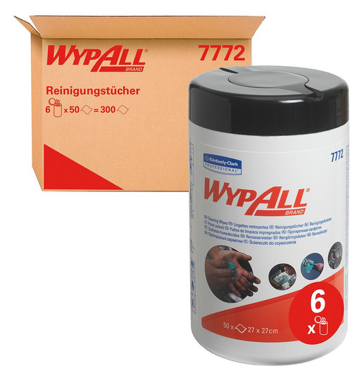 KIMBERLY-CLARK - WYPALL Reinigungstücher 27x27 cm -...