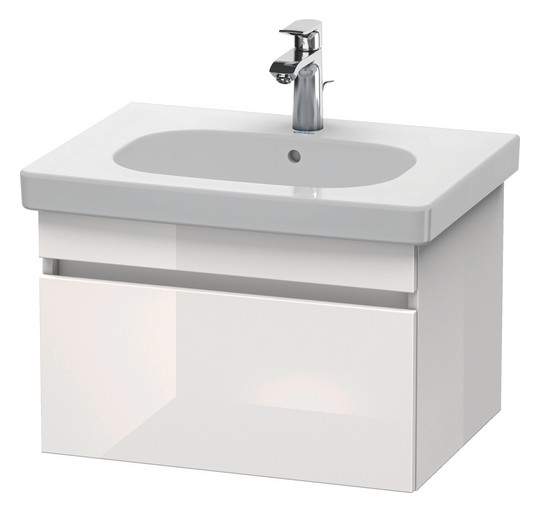 Duravit Waschtisch-Unterschrank DuraStyle 60 x 45,3 cm, Eiche terra, 1 Auszug, wandhängend