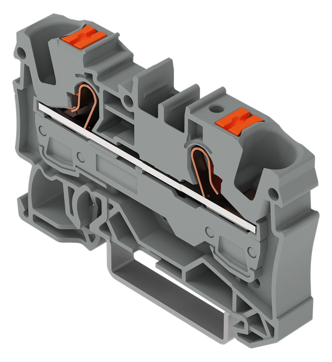Reihenklemme 0,5-10qmm 1Etage 2kl gr 41A TS35 Hutschiene TH35