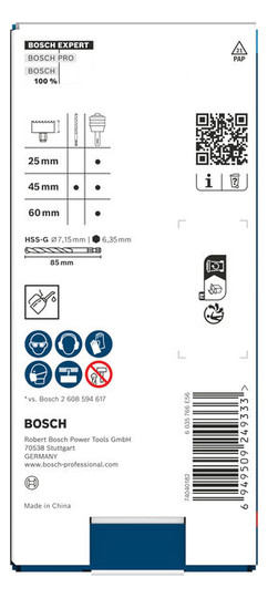Lochsägen-Aufnahmeschaft SDSplus m.Zentrierbohrer Mit Zentrierbohrer