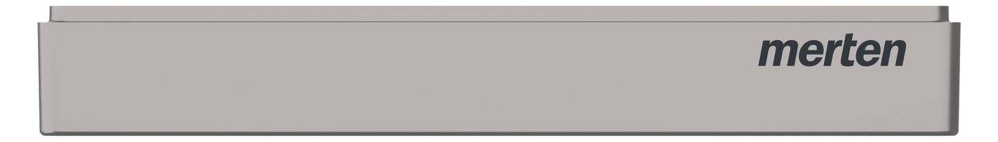 Rahmen 1f ni metallic D-Life Metall Edst f.GEB-K Unterputzmontage