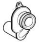 Geberit Urinalgeruchsverschluss Ø 50 mm, Abgang horizontal, Kunststoff, weiß