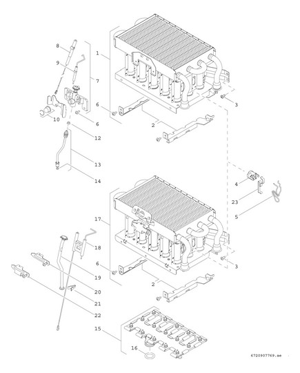 BOSCH Gas-Warmwassertherme Tronic 4000 T4304 14 D 21, für Schornsteinanschluss