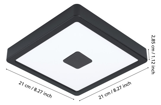 EGLO Außen LED-Deckenleuchte      900283 