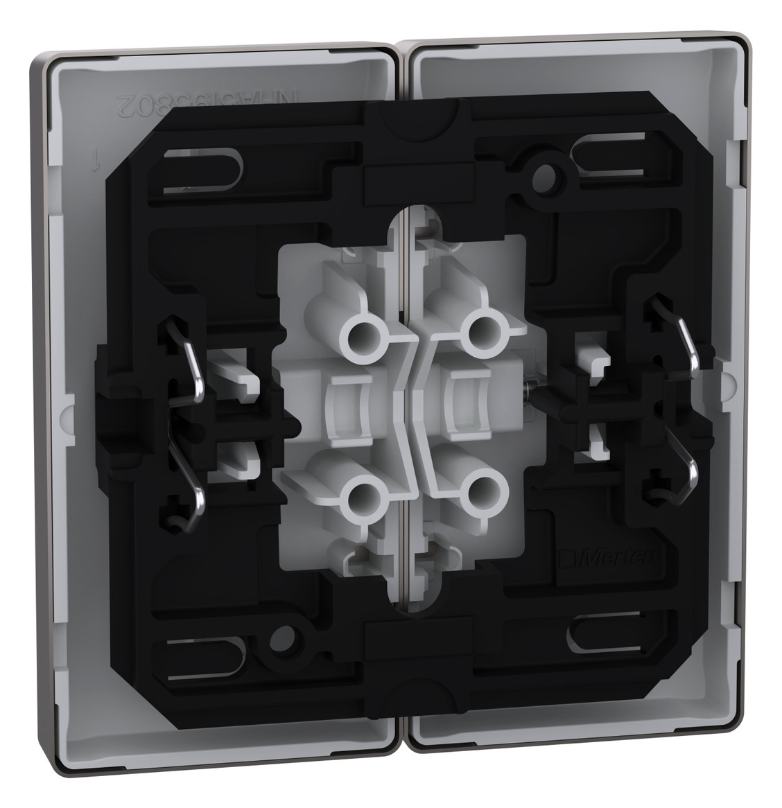 Wippe Serien Schalter System Design ni metallic