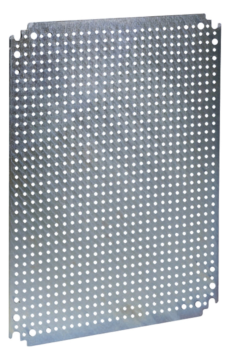 Montageplatte 750x550x12,5mm Metall