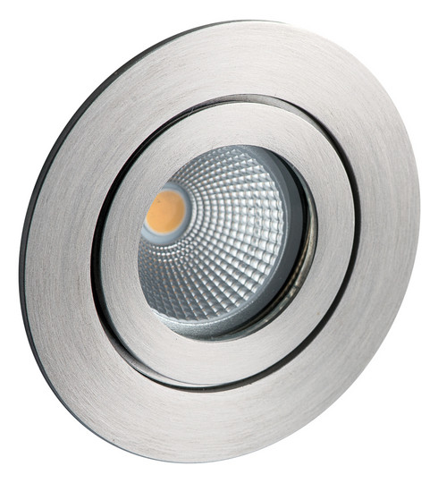 Einbaustrahler 1-35W Tulka GZ4 edst IP55 gbürst gebürstet Ø/EB45-0mm