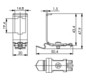 Hutschienenadapter TS35 ger Metall