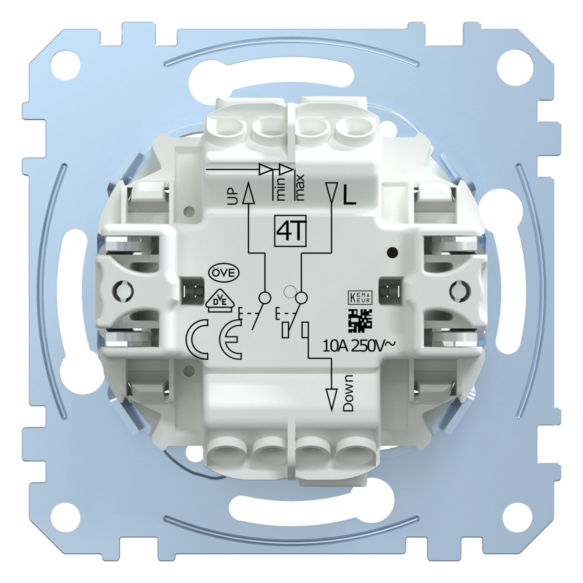 Jalousietaster-Einsatz IP20 Wippe 1p