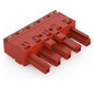 Steckverbinder Gebäude 5p Serie 770 25A Federzug 400V Buchse 4qmm N/PE/L1/L2/L3